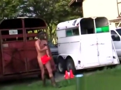 Boys get demanded to play with their gun