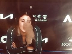 Bianca Andreescu Facial Cum Tribute (During Interview) - 3