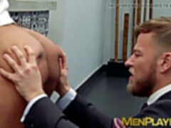 Hairy muscles, rectal, muscle hunk