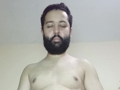 A Highly Glorious Boy Toying With His Thick Pink Cigar