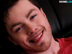 NEXT DOOR STUDIOS - Muscular jock teases nipples and jerks during solo action