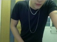 Straight Russian guy shows ass and cock