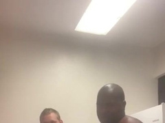 Black Boy Smacks White Studs Stiffy