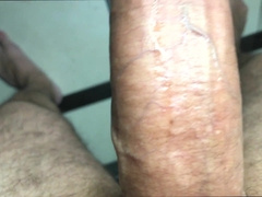 Edible Fap Off, Marvelous Veins on a Phat Jizz-Shotgun!