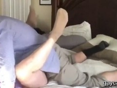 Employee gets pounded by the boss while his spouse is out of town