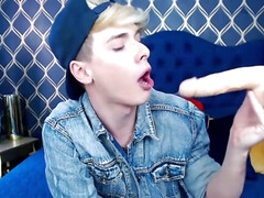 The fellow found a penis in the stepsister's room and determined to try it