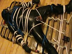 Restrained rubberslave - 2