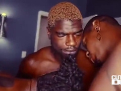 Ebony Threesome - Eli Martinez And Devin Trez