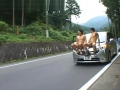 Chinese guys go naked in public