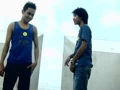 Horny Asian homosexual guys in Hottest dildos/toys, group sex JAV movie