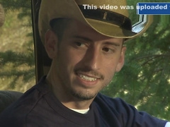 Cowboys Piss and Suck Outside of Truck