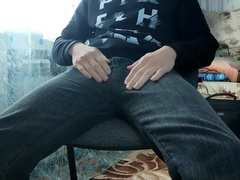 came from school to jack his massive white fuck-stick