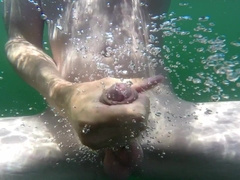 Draining Off Underwater in Public Lake