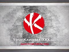 YOSHIKAWASAKIXXX - Japanese Yoshi Kawasaki Dildo Fucked