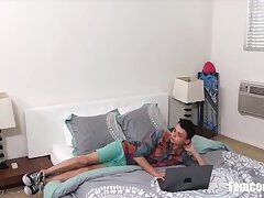 Dad Caught Son Jerking Off To Porn