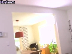 Muscular Masked Str8 Jock Masturbating With Sex Toys