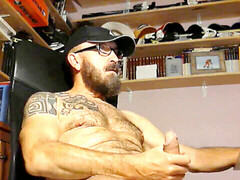 Big dick cumming, bondage & discipline, masturbation cum