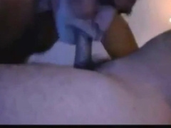 Daddy bear sucking a nice cock