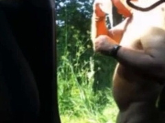 grandpa suck outdoor 6