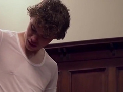 Mormon twink barebacked by hunky bear Step daddy