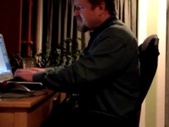 Bearded Daddy Strokes His Cock Solo 2