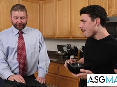 Colby Jansen And Asher Day - Stepuncle Pounds My Tight Jock Ass Hard