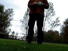 Caught on the golf course