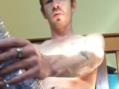 Cody James with his Fleshlight