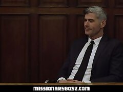MissionaryBoys- Silver Fox Priest Fucks A Reluctant Missionary Boy