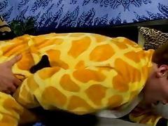 Wet see through underwear gay porn Bareback anal for Cody has him