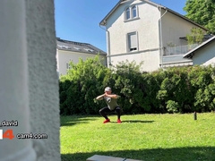 Simon_and_David observed by a crank during sport jack and strenuous pop-shot CAM4