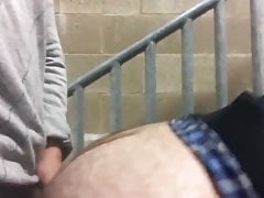 Getting fucked in a parking garage