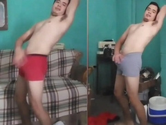 Jesus en boxer tocándose el pene episodio 1