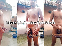 Indian bottom gay showing his big ass and masturbating his cock