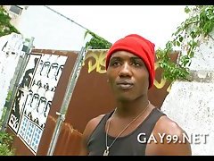 White & black gay story