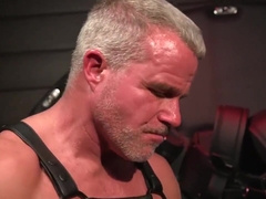 Big-Dicked Mason Lear Punished by Muscle Daddy Dale Savage