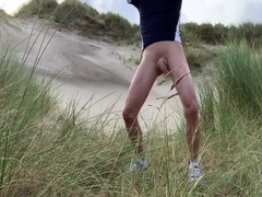 This is real public dick flashing