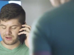 Gay amateur gets ass fingered