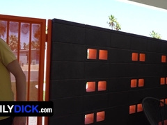 FamilyDick - Crazy Naughty Boy Wank Bailey Pleads Derek Allen To Drill And Help Him Jism