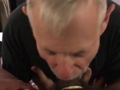 Silver Parent Gargles Big Young Black Man Sausage