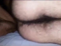 Two Cocks, One Hairy Asshole, and a Whole Lotta Cum 6