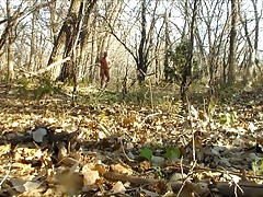 Nude Walk in Nature