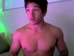 Jock Flaunts His Six pack While Jacking