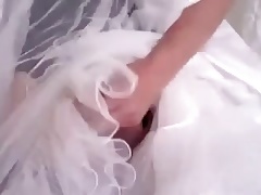 Wedding dress playing