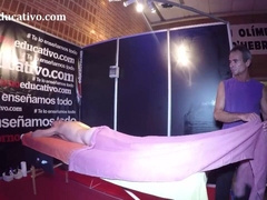 Softcore masculine jizz-shotgun rubdown