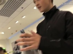 Hot guy with huge cock ruins me!