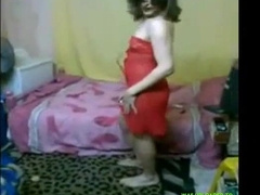 Egyptian Crossdresser Ingy Dances