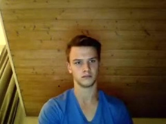 Switzerland, Gorgeous Str8 Boy Shows His Big Cock