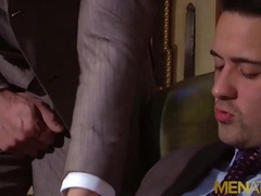 MENATPLAY Fellows In Suits Maikel Cash And Robbie Rojo Booty Poke