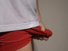 トレ後の汗蒸れ発情ガタイセンズリ